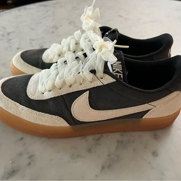 Nike Killshot 2 Black and Cream Casual Sneakers - Picture 3 of 7